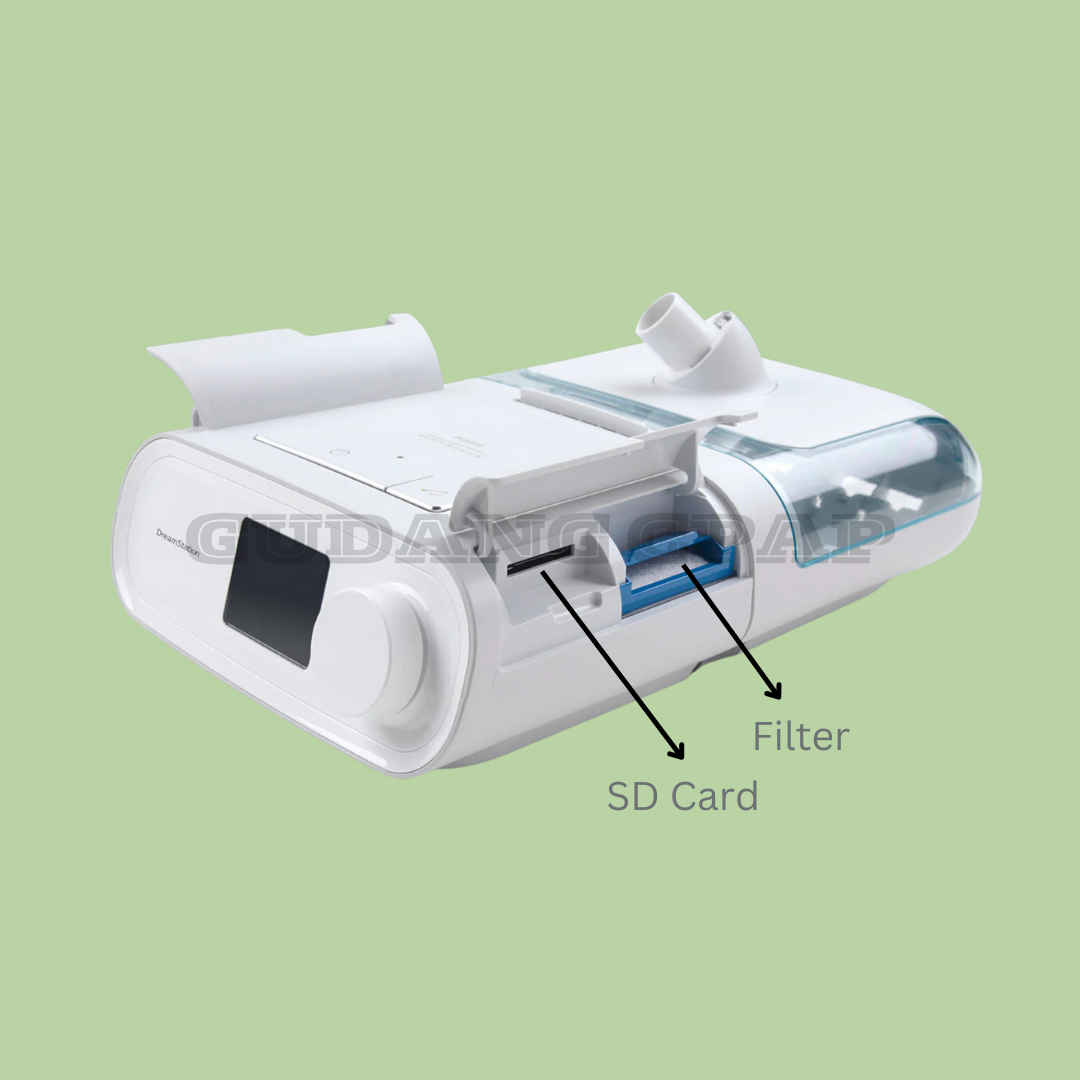 Philips DreamStation Auto CPAP + ResMed AirFit P30i Nasal Pillow Mask