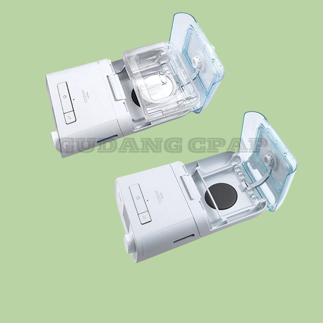 Philips DreamStation Auto CPAP + ResMed AirFit P30i Nasal Pillow Mask