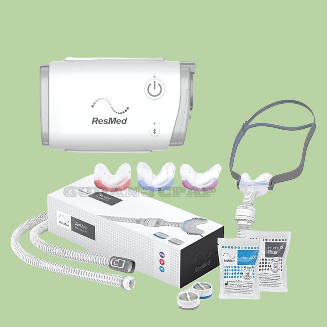 ResMed Airmini AutoTravel CPAP + AirFit N30 Cradle Mask