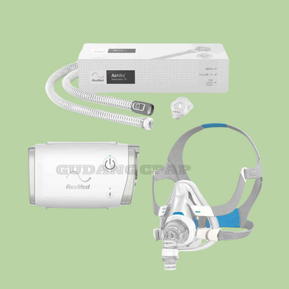 ResMed Airmini AutoTravel CPAP + F20 Full Face Mask