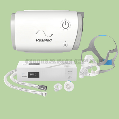 ResMed Airmini AutoTravel CPAP + F20 Full Face Mask