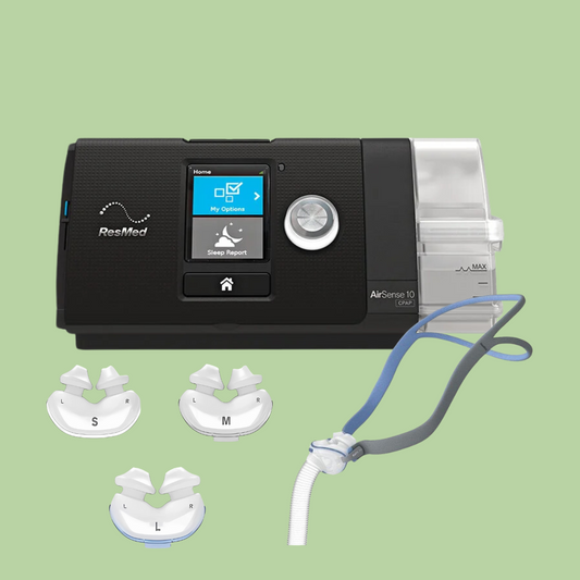 ResMed AirSense10 AutoSet + ResMed AirFit P10 Nasal Pillow Mask