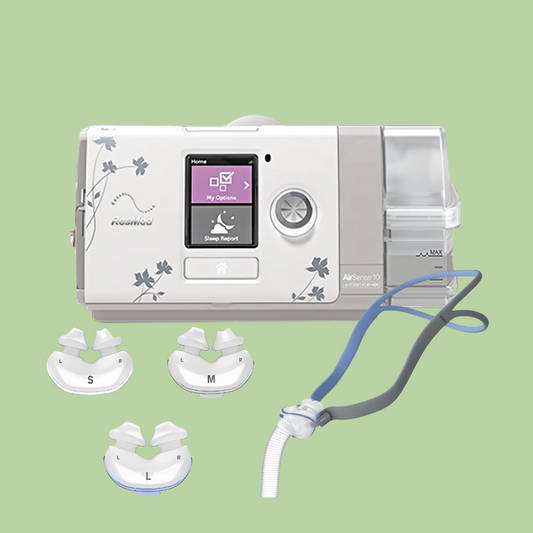 ResMed AirSense10 AutoSet For Her + ResMed AirFit P10 Nasal Pillow Mask