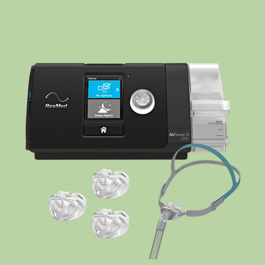 ResMed AirSense10 AutoSet + BMC P2 Nasal Pillow Mask