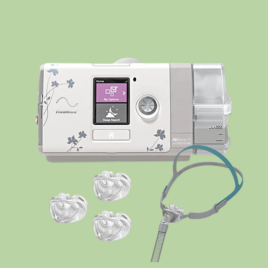 ResMed AirSense10 AutoSet For Her + BMC P2 Nasal Pillow Mask