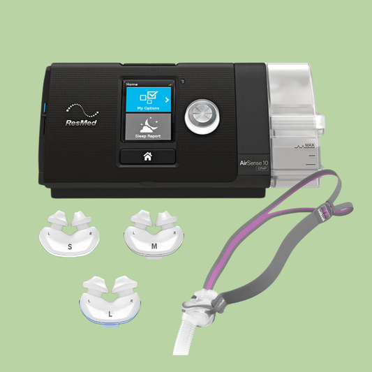 ResMed AirSense10 AutoSet + ResMed AirFit P10 For Her Nasal Pillow Mask