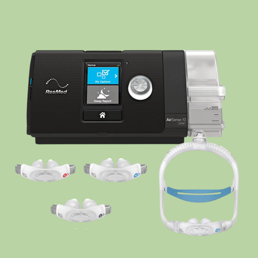 ResMed AirSense10 AutoSet + ResMed AirFit P30i Nasal Pillow Mask