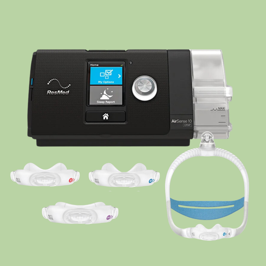 ResMed AirSense10 AutoSet + ResMed AirFit N30i Cradle Mask