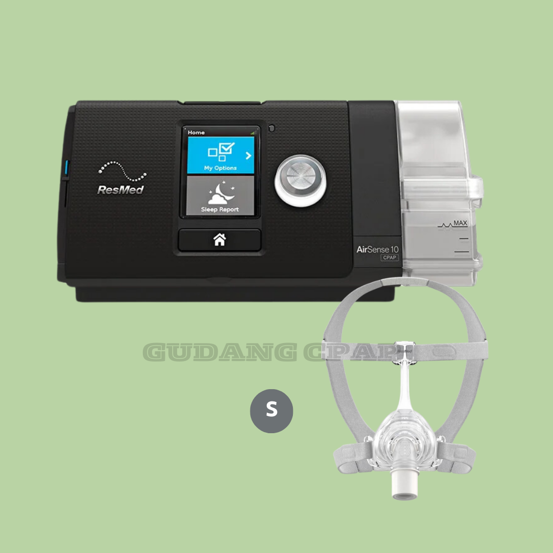 ResMed AirSense10 AutoSet + ResMed AirFit N20 Classic Nasal Mask