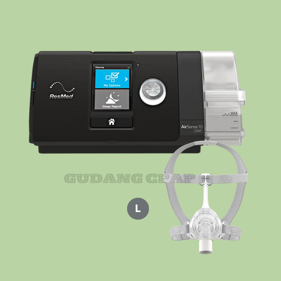ResMed AirSense10 AutoSet + ResMed AirFit N20 Classic Nasal Mask