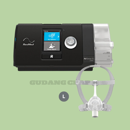 ResMed AirSense10 AutoSet + ResMed AirFit N20 Classic Nasal Mask