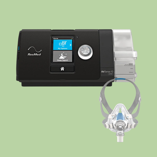 ResMed AirSense10 AutoSet + ResMed AirFit F20 Full Face Mask