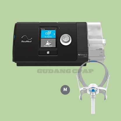 ResMed AirSense10 AutoSet + ResMed AirFit N20 Nasal Mask