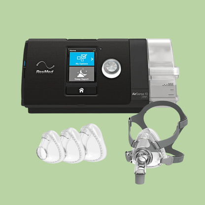 Resmed AirSense10 AutoSet + BMC F5A full face Mask