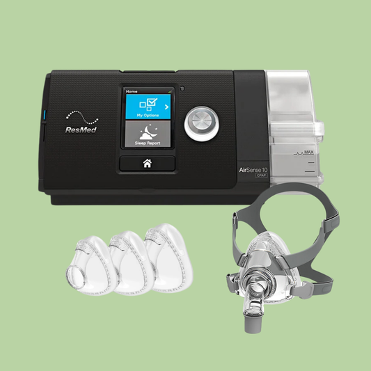 Resmed AirSense10 AutoSet + BMC F5A full face Mask