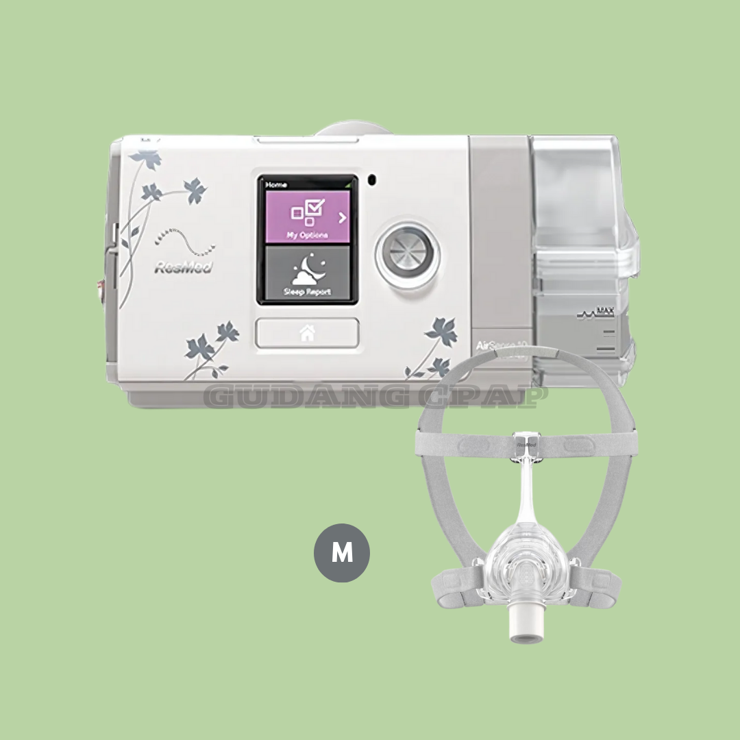 ResMed AirSense10 AutoSet For Her+AirFit N20 Classic Nasal Mask