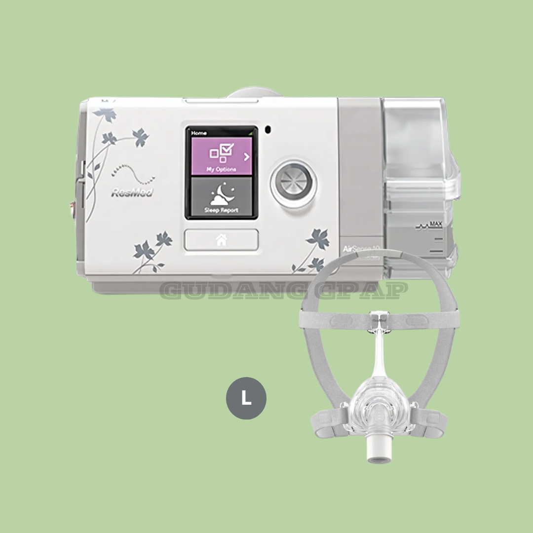 ResMed AirSense10 AutoSet For Her+AirFit N20 Classic Nasal Mask