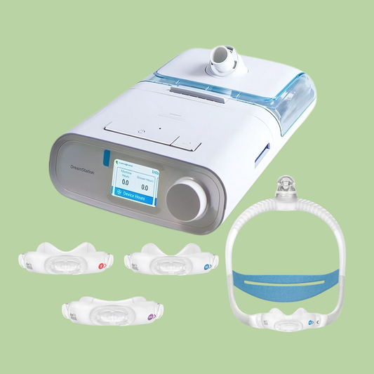 Philips DreamStation Auto CPAP + ResMed AirFit N30i Cradle Nasal Mask