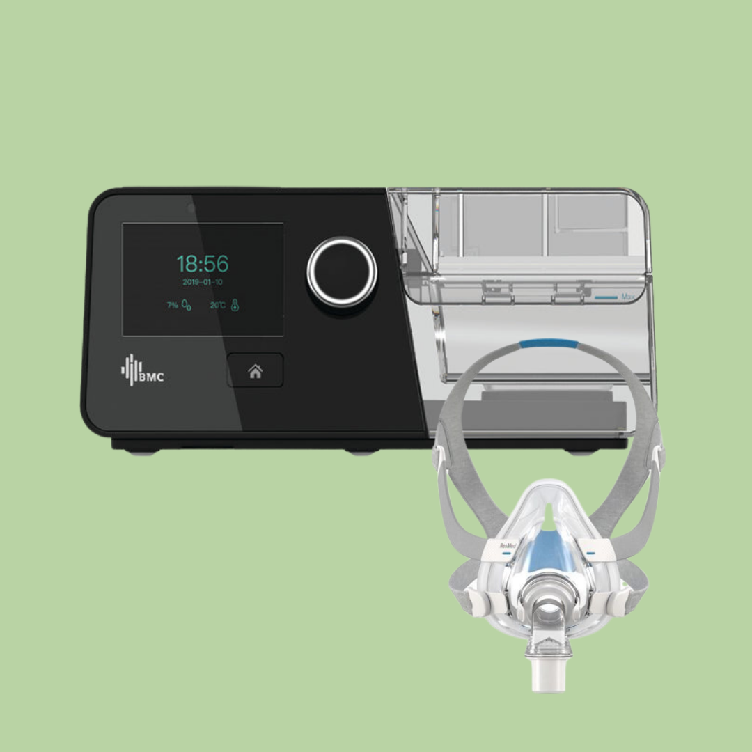 BMC G3 A20 Auto CPAP + ResMed AirFit F20 Full Face Mask