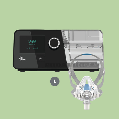 BMC G3 A20 Auto CPAP + ResMed AirFit F20 Full Face Mask