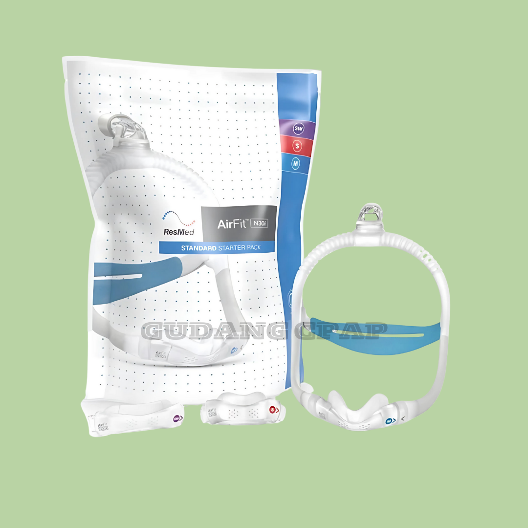 Philips DreamStation Auto CPAP + ResMed AirFit N30i Cradle Nasal Mask