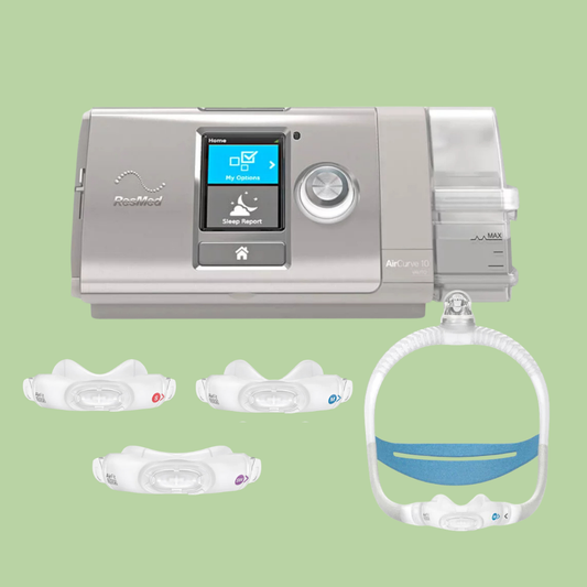 ResMed AirCurve10 VAuto BiLevel + ResMed AirFit N30i Cradle Nasal Mask