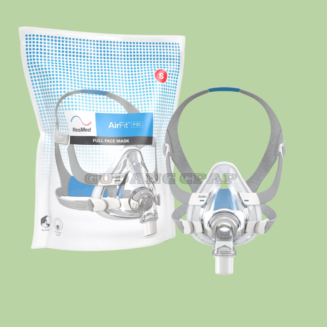 ResMed AirCurve10 VAuto BiLevel + ResMed AirFit F20 Full Face Mask