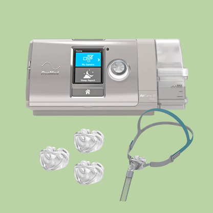 ResMed AirCurve10 VAuto BiLevel + BMC P2 Nasal Pillow Mask