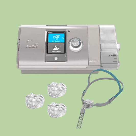 ResMed AirCurve10 VAuto BiLevel + BMC P2 Nasal Pillow Mask