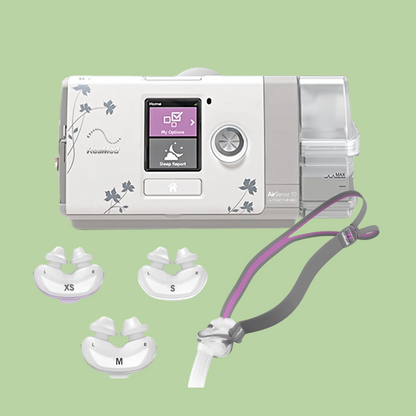 ResMed AirSense10 AutoSet For Her + ResMed AirFit P10 For Her Nasal Pillow Mask