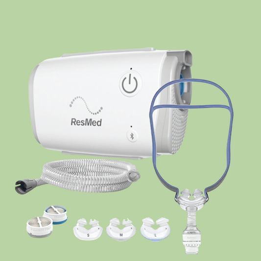 ResMed Airmini AutoTravel CPAP + P10 Nasal Pillow Mask
