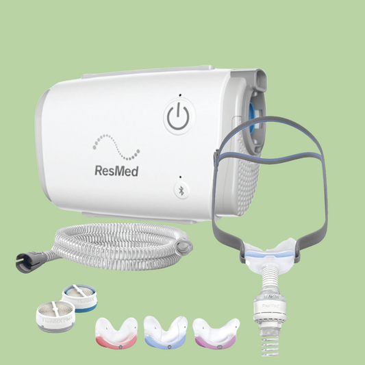 ResMed Airmini AutoTravel CPAP + AirFit N30 Cradle Mask