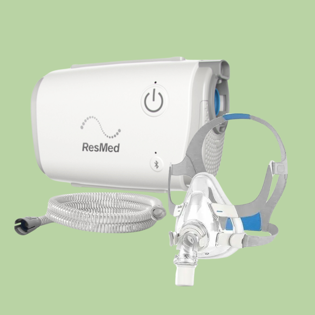 ResMed Airmini AutoTravel CPAP + F20 Full Face Mask
